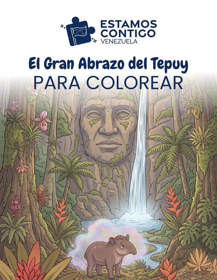 Portada de “El Gran Abrazo del Tepuy”